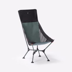QUECHUA Silla baja de camping plegable y compacta Quechua 900 XL