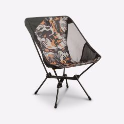 QUECHUA Silla baja de camping plegable y compacta Quechua MH500